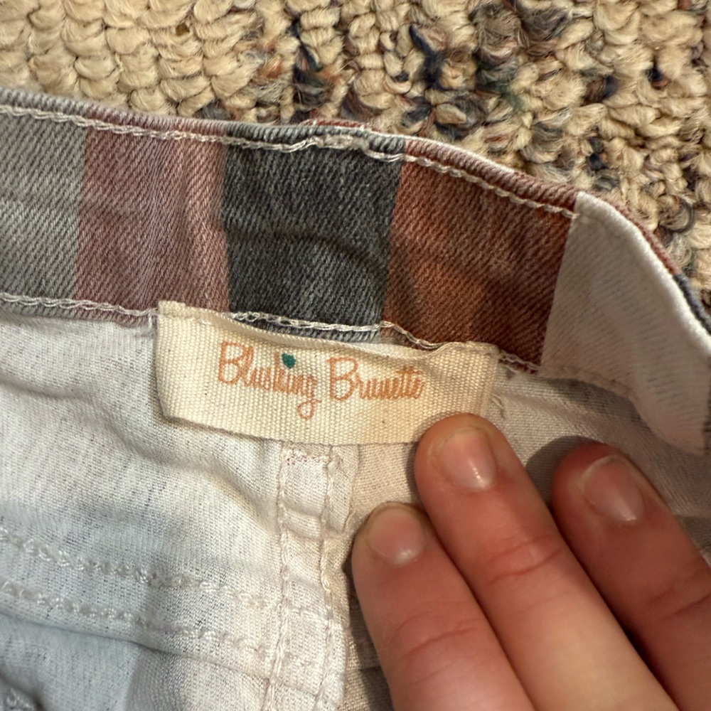 Striped Flare & Wide Leg Jeans - Picture 3 of 9